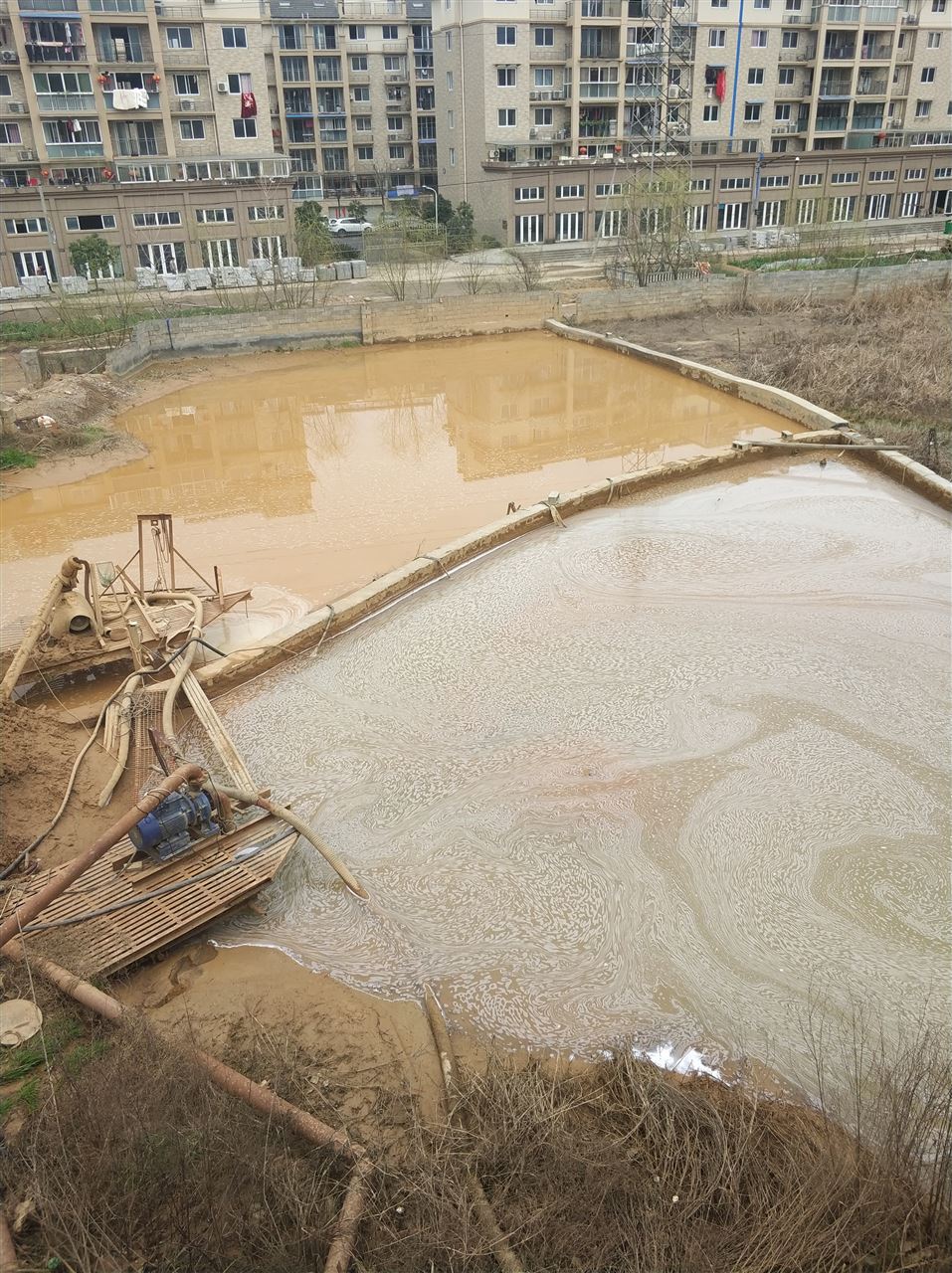 竹溪沉淀池淤泥清理-厂区废水池淤泥清淤